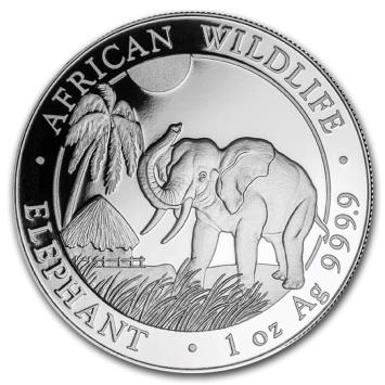 Somalia Olifant 2017 1 ounce silver